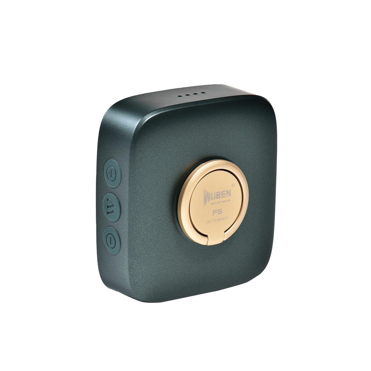 Wuben F5 Green Campinglygte – 500 lm & 5.200 mAh Powerbank - Gelblastershop.dk