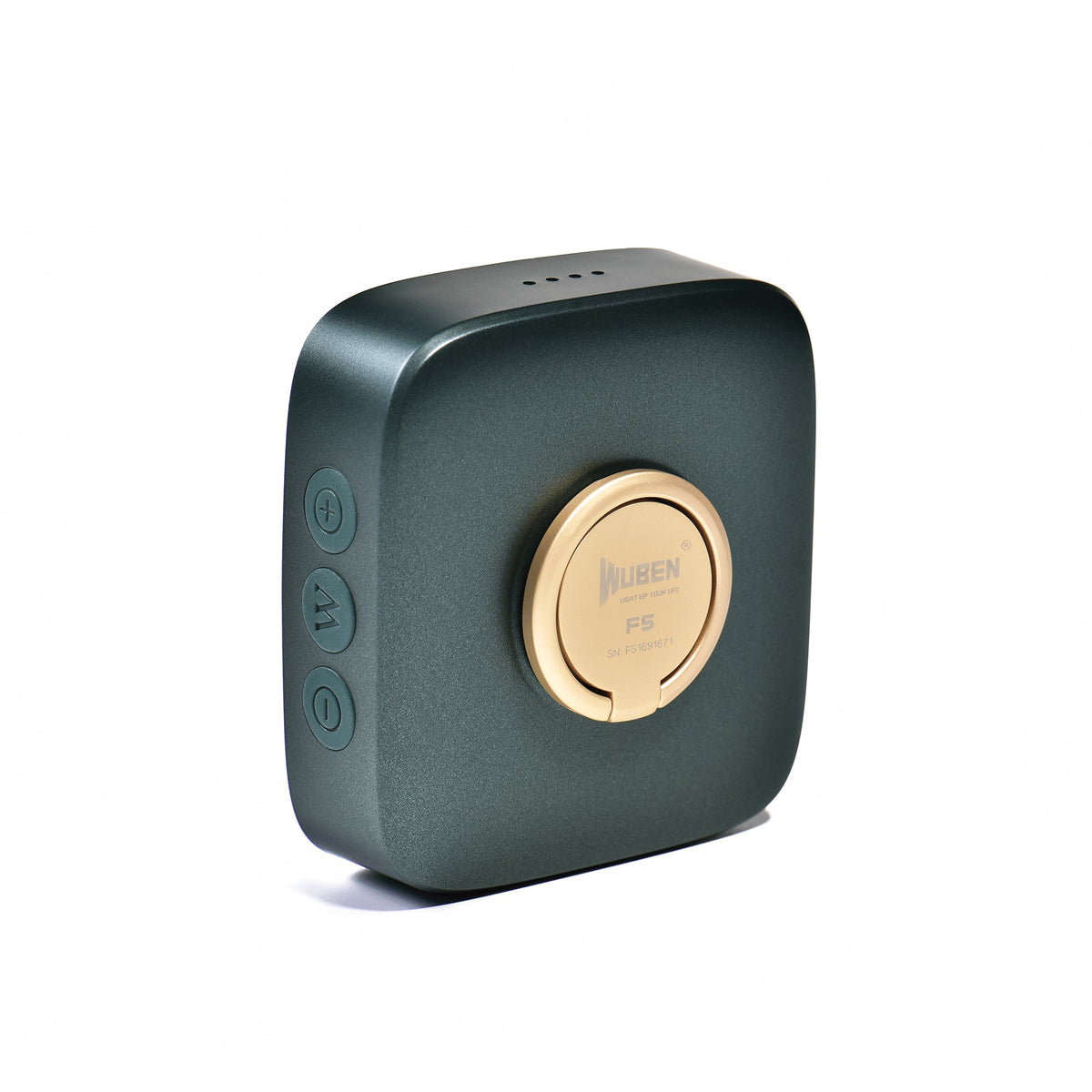 Wuben F5 Green Campinglygte – 500 lm & 5.200 mAh Powerbank - Gelblastershop.dk