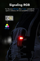 WUBEN G5 EDC LED Lommelygte med RGB lys funktion til signalering og ambiance.