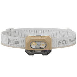 WUBEN H4 Sand – 800 lumen genopladelig pandelampe - Gelblastershop.dk