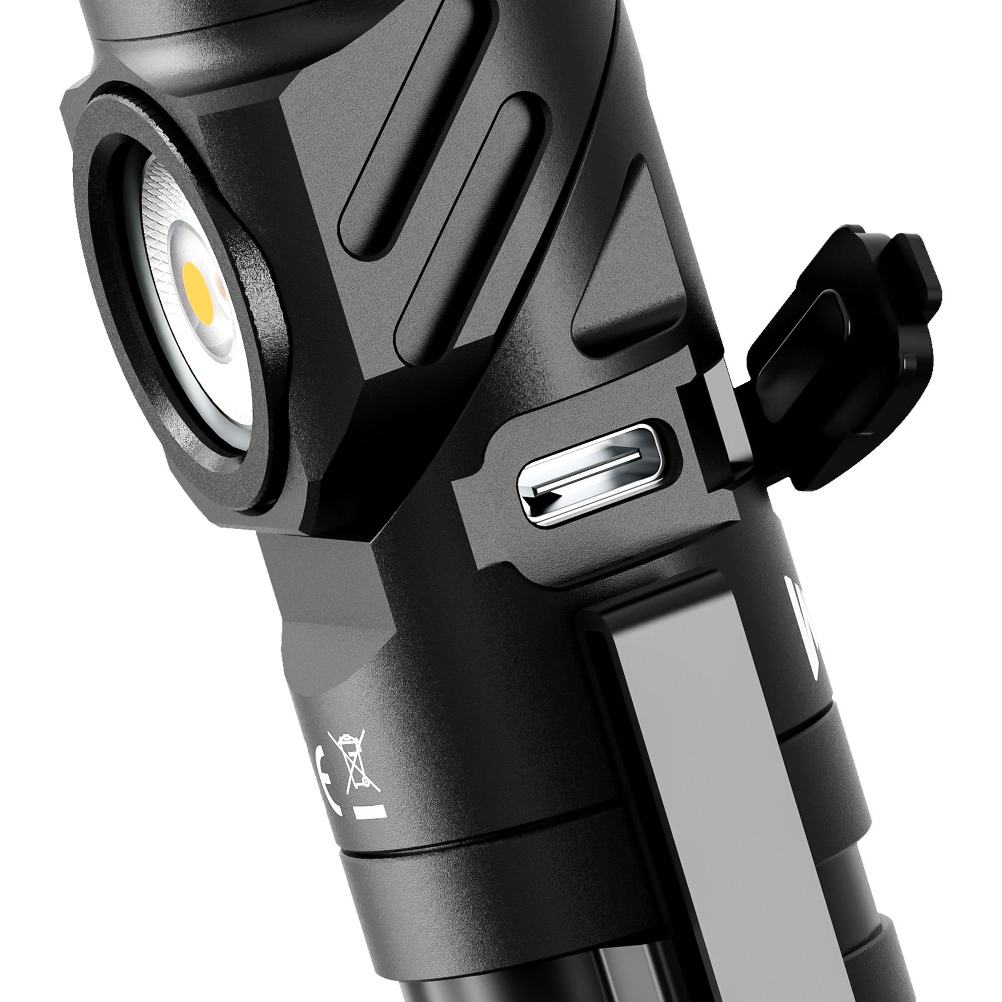WUBEN L1 LED Lommelygte – 2.000 Lumen | Powerbank, USB-C & Drejeligt Hoved - Gelblastershop.dk