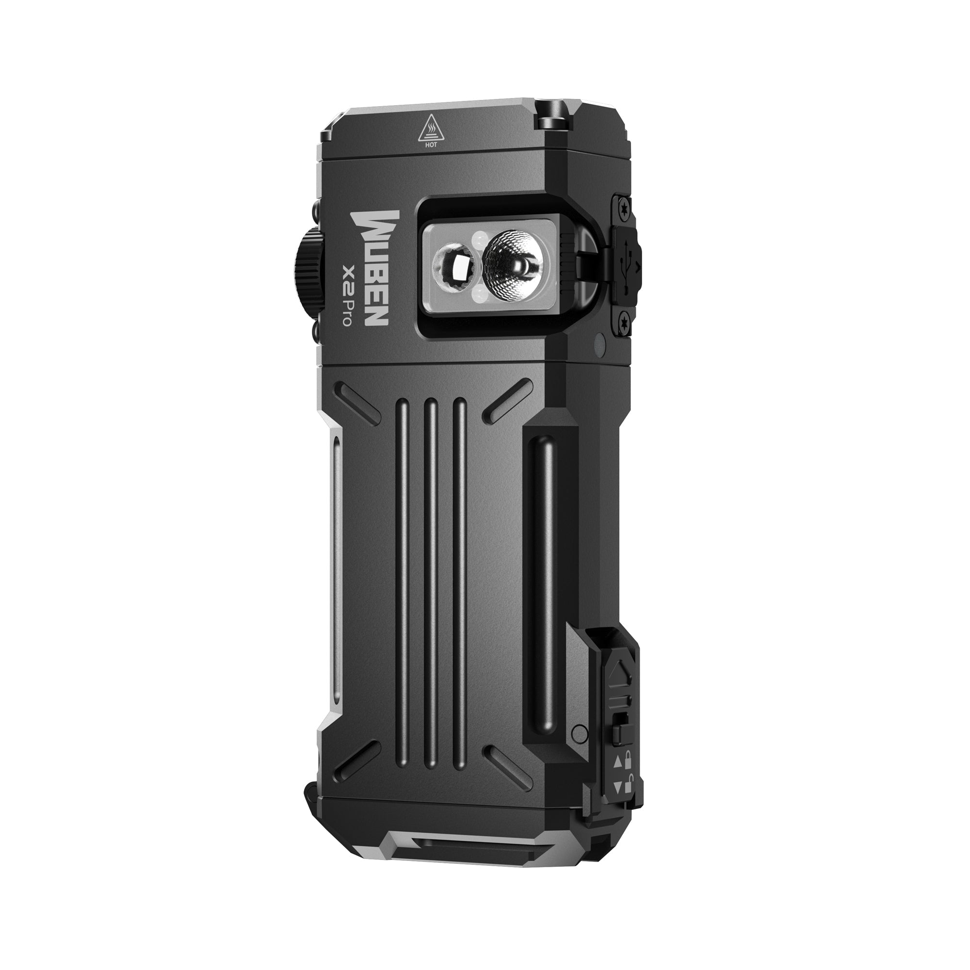 Wuben X2 Pro+ UV Lommelygte – 1.500 lm & Magnetisk Base - Gelblastershop.dk