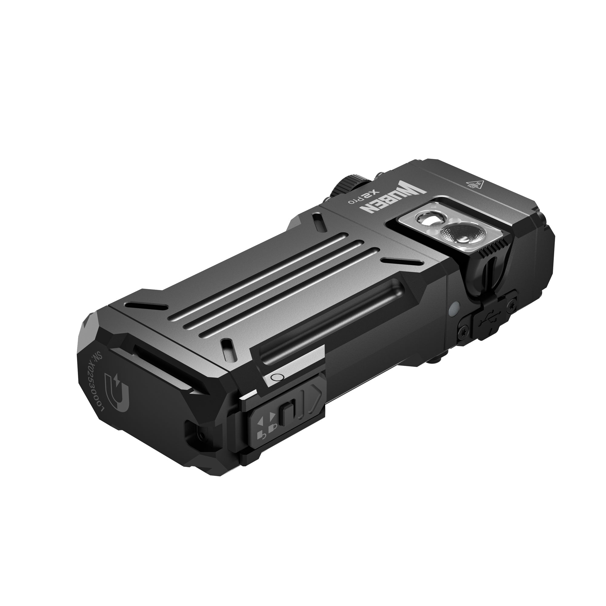 Wuben X2 Pro+ UV Lommelygte – 1.500 lm & Magnetisk Base - Gelblastershop.dk