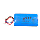 XQ Li-ion batteri 7.4V – 600 mAh (IMR14500, 4 pin) - Gelblastershop.dk